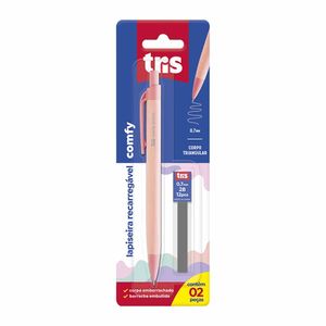 Lapiseira + Grafite 0,7mm Comfy Sortido 606019 Tris - 2UN