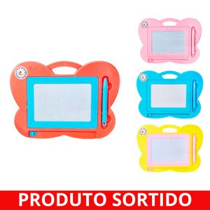 Lousa Mágica 22,5x16cm Borboleta 19124 99 toys - UN