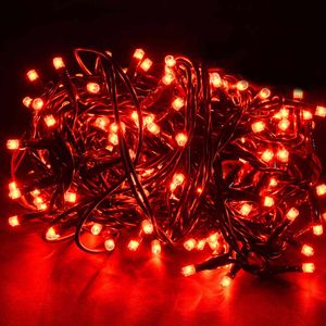 Pisca Pisca 100 Leds Fio Verde Luz Vermelha 127V Wincy - UN