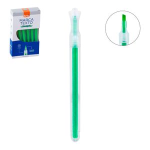 Caneta Marca Texto Fluorescente Verde 2203 Brw - 12UN