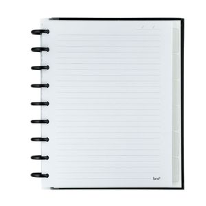 Caderno Disco Black M CD1008 Brw - UN