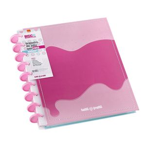 Caderno Disco Tutti Frutti M CD1007 Brw - UN