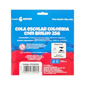 Cola Glitter 25g Cores 2210 Futuro - UN