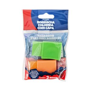 Borracha com Capa Plástica Color FE022210 Futuro - 2UN