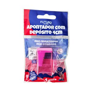 Apontador com Deposito Retangular FE012209 Futuro - UN