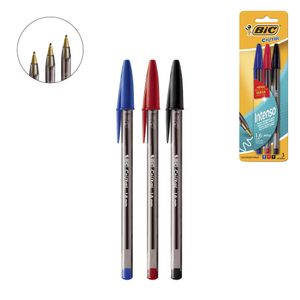 Caneta Esferográfica Bic Cristal 1.6mm Cores 2012 Bic - 3UN