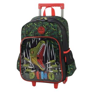 Mochila de Rodinhas Up4you Dino Vermelho IC39882UP Luxcel - UN