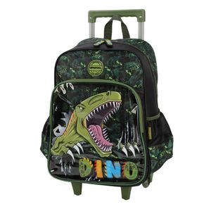 Mochila de Rodinhas Up4you Dino Verde IC39882UP Luxcel - UN