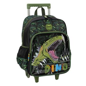 Mochila de Rodinhas Up4you Dino Verde IC39882UP Luxcel - UN