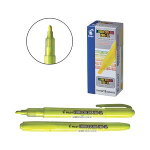Caneta Marca Texto Lumicolor Amarela 1440 Pilot - 12UN