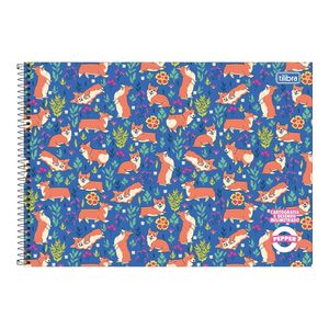 Caderno de Cartografia Milimetrado Pepper 80 Folhas Sortido 234028 Tilibra - 4UN