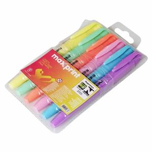 Caneta Marca Texto Lumis Cores 70000027 Maxprint - 6UN
