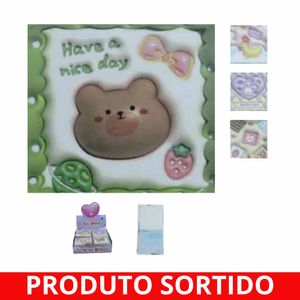 Bloco Anotação 8x8 Capa Dura Sortido 5735 Amigold - BL