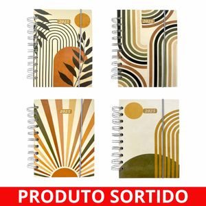 Agenda Espiral Capa Dura 2025 11,2x15cm 5857 Amigold - UN