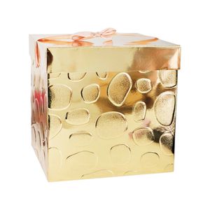 Caixa para Presente Quadrado 15x15cm Sortido 5968 Amigold - UN