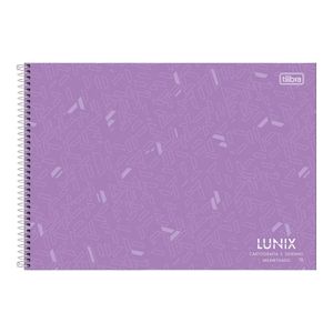Caderno de Cartografia sem Seda Lunix 60 Folhas 233978 Tilibra - 4UN
