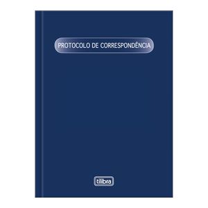 Livro Protocolo para Correspondência 1/4 104 Folhas 0545 Tilibra - UN