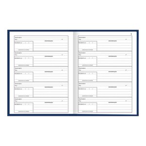 Livro Protocolo para Correspondência 1/4 104 Folhas 0545 Tilibra - UN