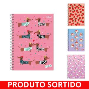 Caderno Universitário 10x1 160 Folhas Capa Dura Spice 9151 Tilibra - 4UN
