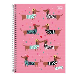 Caderno Universitário 10x1 160 Folhas Capa Dura Spice 9151 Tilibra - 4UN