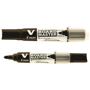Pincel Marcador Recarregável WBMA-VBM-M Preto 2450 Pilot - 12UN