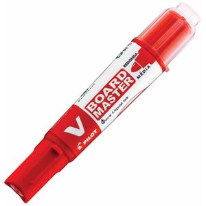Pincel Marcador Recarregável WBMA-VBM-M Vermelho 2450 Pilot - 12UN