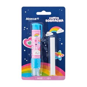 Caneta Borracha + Refil Cores 1072 Mercur - UN