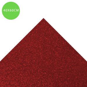 TNT Glitter 40x60cm Vermelho 14882 Make+ - 5FL