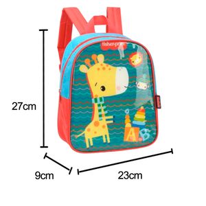 Mochila Infantil Fisher Price Verde IS38968FS Luxcel - UN