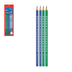 Lápis Preto Grafite Eco Dino 935DINO Faber-castell - 4UN
