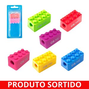 Apontador Plástico com Depósito Encaixe 3301 Cis - 2UN