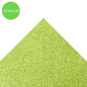 TNT Glitter 40x60cm Verde Claro 14890 Make+ - 5FL