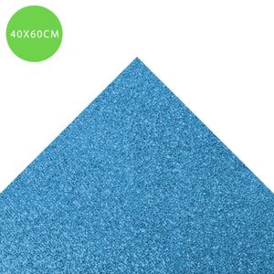 TNT Glitter 40x60cm Azul Celeste 14887 Make+ - 5FL