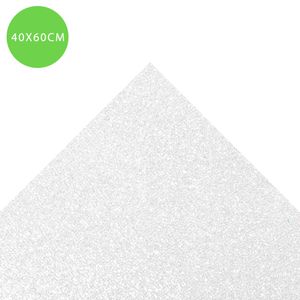 TNT Glitter 40x60cm Branco 14880 Make+ - 5FL