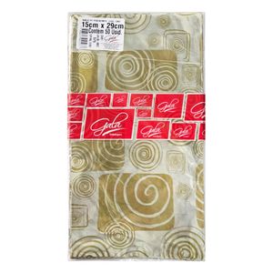Saco Metálico 15x29cm Espiral Ouro 0141 Gala - 50UN