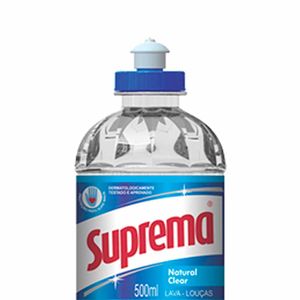 Detergente 500ml Natural Clear Suprema - UN