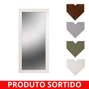 Espelho com Moldura Madeira 23,7x56,3cm 09C1 Euroquadros - UN