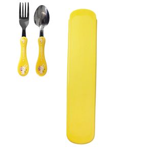 Garfo + Colher Infantil Sortido CA08309 Casita - 3PCS