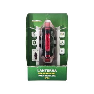 Lanterna Traseira para Bicicleta ALL51188 Alfacell - UN