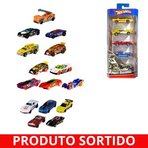 Carrinho Metal Hot Wheels 1806 Mattel - 5UN
