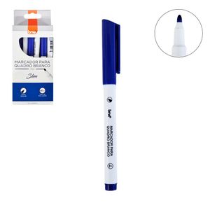 Pincel para Quadro Branco Azul CA3101 Brw - 12UN
