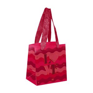 Sacola para Presente Papel Love 14x13cm 4515 Dac - UN