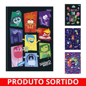 Caderno Brochura Capa Dura 160 Folhas Divertidamente 914 Foroni - 4UN