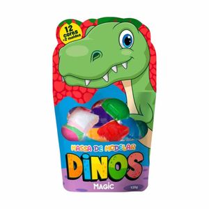 Massa para Modelar 120g Dino 12 Cores 2598 Magic - UN