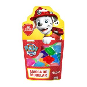 Massa para Modelar 120g Patrulha Canina 12 Cores 2642 Magic - UN
