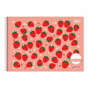 Caderno Meia Pauta 40 Folhas Spice 1610 Tilibra - 4UN