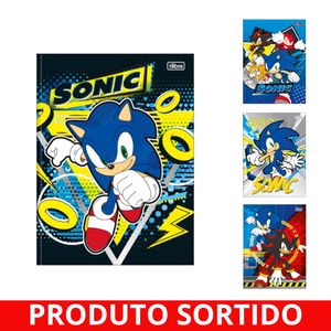 Caderno Brochura Universitário Capa Dura 80 Folhas Sonic 2998 Tilibra - 5UN