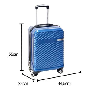 Mala Viagem 20'' P Azul MF10474PKP02 Luxcel - UN