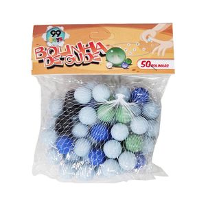 Bola de Gude Vidro FC023 99 toys - 50UN