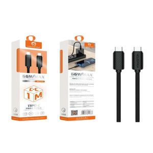Cabo Tipo C x Tipo C 2m Preto HB14CC Hmaston - UN